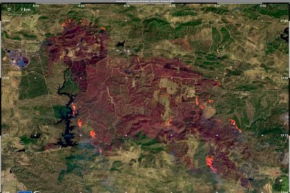 Wildfires rage in spain and portugal as heatwave continues