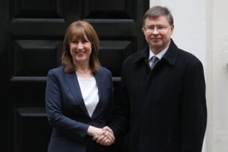 The-Chancellor-Hosts-Commissioner-Sefcovic-and-Commissioner-Dombrovskis-At-A-UK-EU-Economy-And-Trade