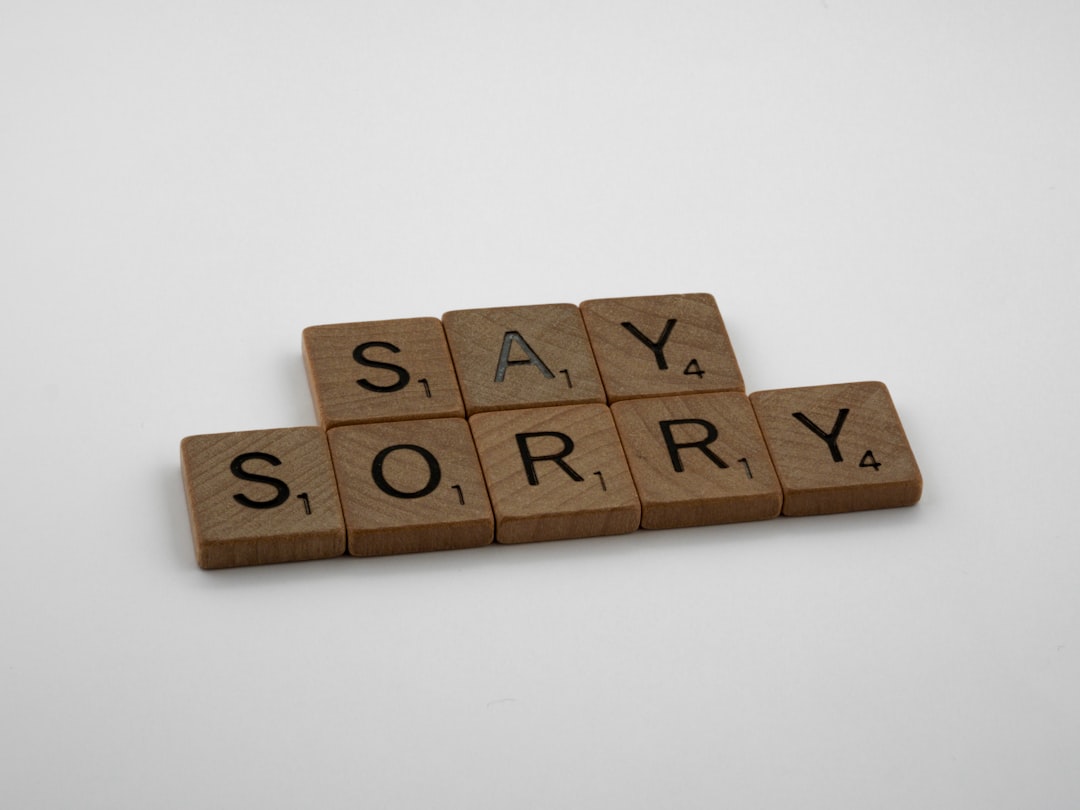 Clarification and Apology