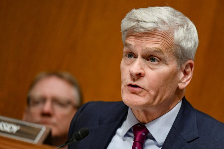 FILE-PHOTO-US-Senator-Bill-Cassidy-attends-a-hearing-in-Washington-9vpb0ncu