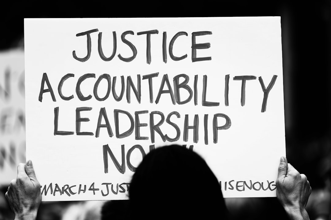 A Call for Accountability