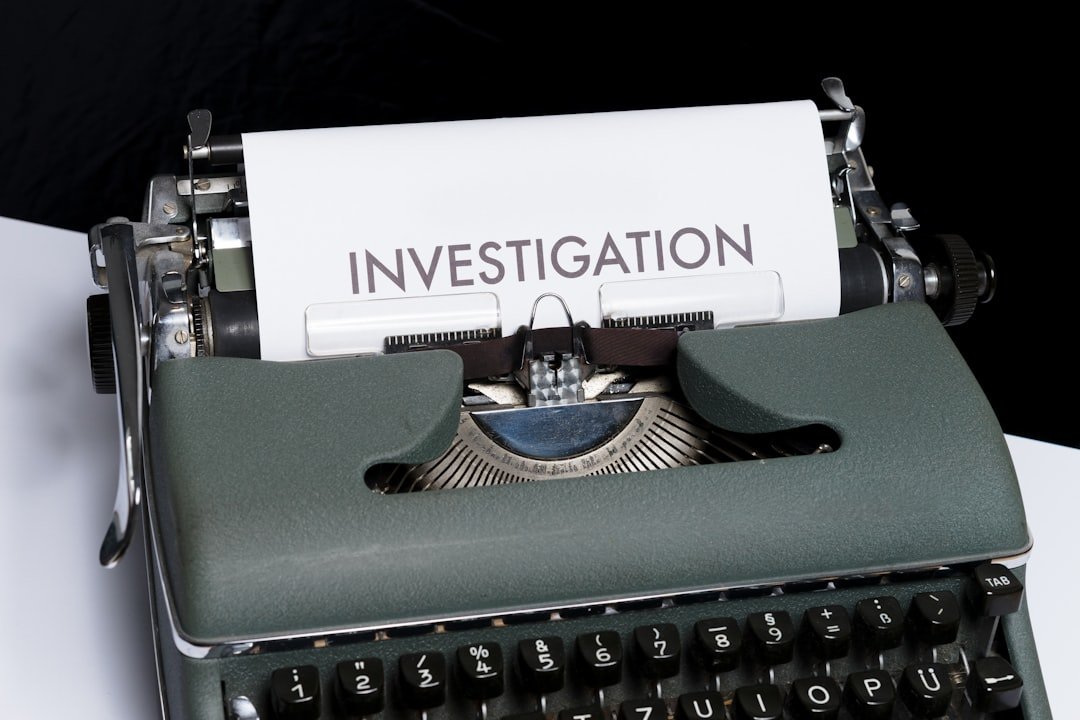 Investigations and the Weight of Responsibility