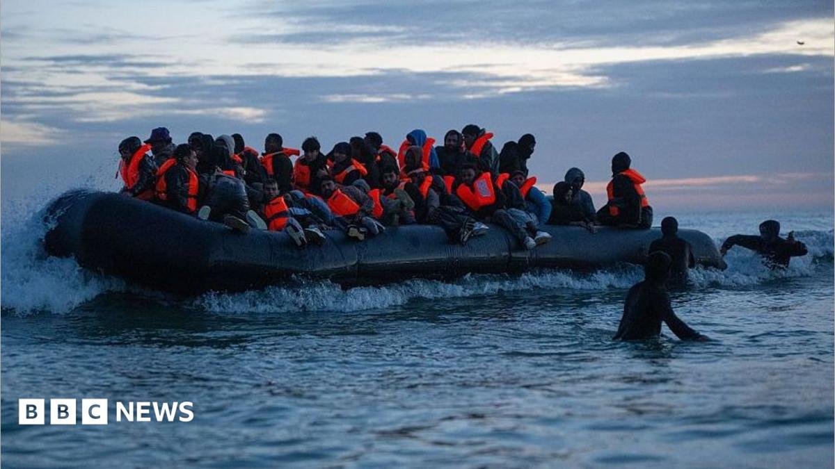 Impact and statistics on Channel crossings  