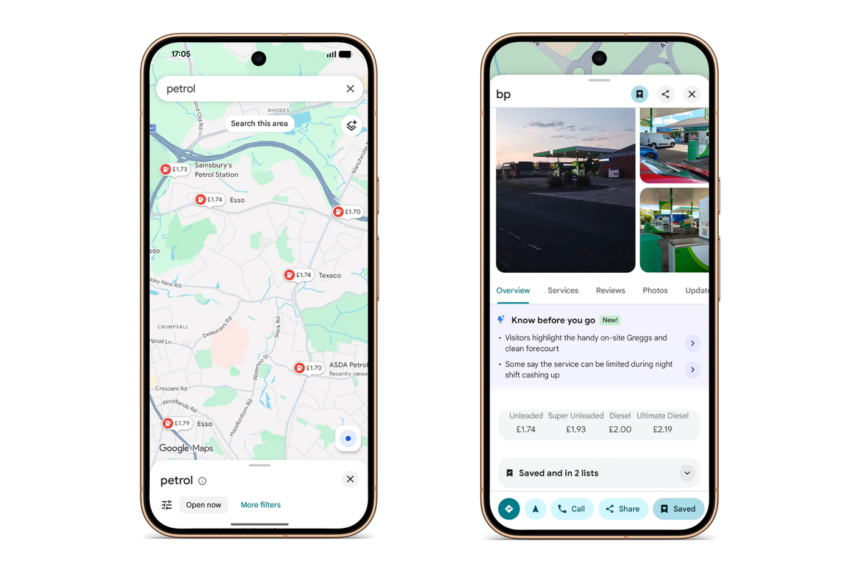 Google-DESNZ-petrol-tracker
